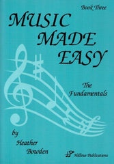 Music Made Easy Book Three-Theory-Hillvue Publications-Engadine Music
