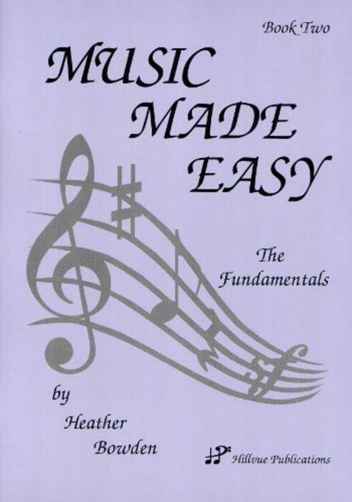Music Made Easy Book Two-Theory-Hillvue Publications-Engadine Music