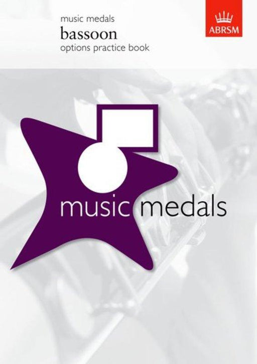 Music Medals Bassoon Options Practice Book-Woodwind-ABRSM-Engadine Music