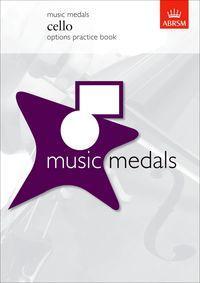 Music Medals Cello Options Practice Book-Strings-ABRSM-Engadine Music