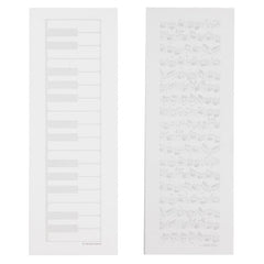 Music Note Pad Faded - Various