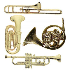 Music Pin - Various Brass Instruments