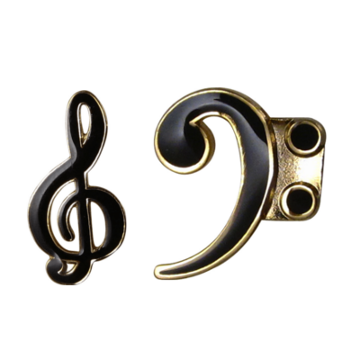 Music Pin - Various Clef