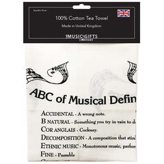Music Tea Towel - Various