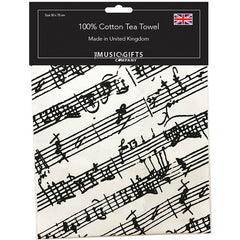 Music Tea Towel - Various