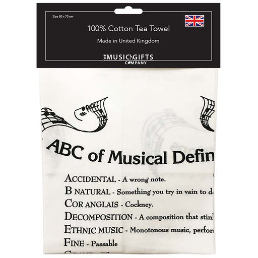Music Tea Towel - Various