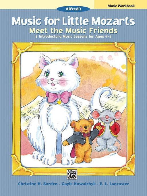 Music for Little Mozarts: Meet the Music Friends Music Workbook-Piano & Keyboard-Alfred-Engadine Music