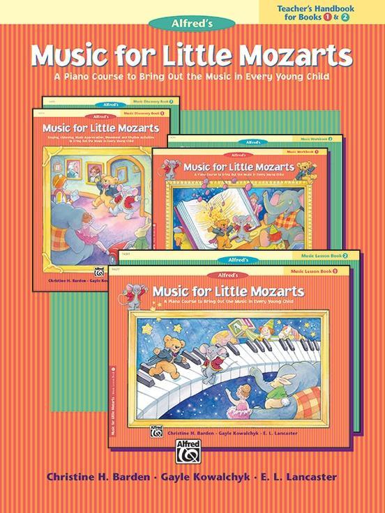 Music for Little Mozarts: Teachers Handbook for Books 1 & 2-Piano & Keyboard-Alfred-Engadine Music