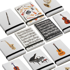 Musical A7 Note Pad - Various