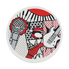 Musical Bone China Mug & Matching Coasters - Various Art Designs