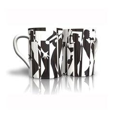 Musical Bone China Mug & Matching Coasters - Various Art Designs