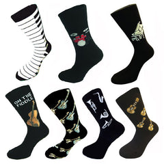 Musical Instrument Socks - Various Designs