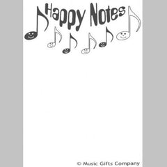 Musical Note Pad - Various Designs