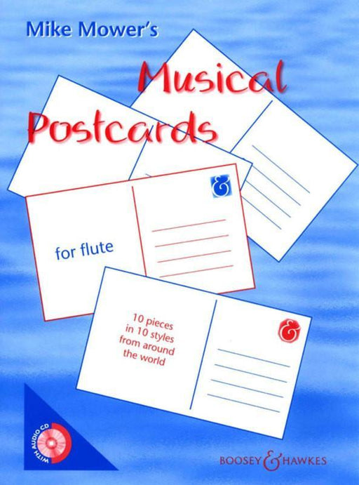 Musical Postcards - Flute Bk/CD-Woodwind-Boosey & Hawkes-Engadine Music