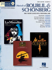 Musicals of Boublil & Schönberg, Pro Vocal Men's Edition Volume 18