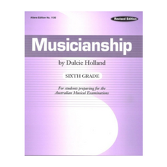 Musicianship Sixth Grade Dulcie Holland-Theory-EMI Music Publishing-Engadine Music