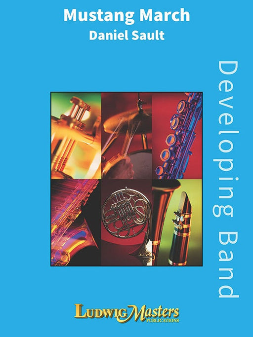 Mustang March, Daniel Sault, Concert Band Grade 2.5