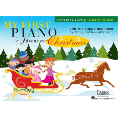 My First Piano Adventure Christmas - Book B-Piano & Keyboard-Faber Piano Adventures-Engadine Music