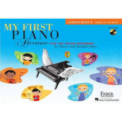 My First Piano Adventure - Lesson Book B Book/CD-Piano & Keyboard-Faber Piano Adventures-Engadine Music