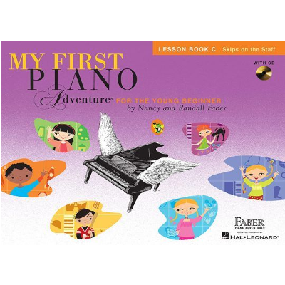 My First Piano Adventure - Lesson Book C Book/CD-Piano & Keyboard-Faber Piano Adventures-Engadine Music