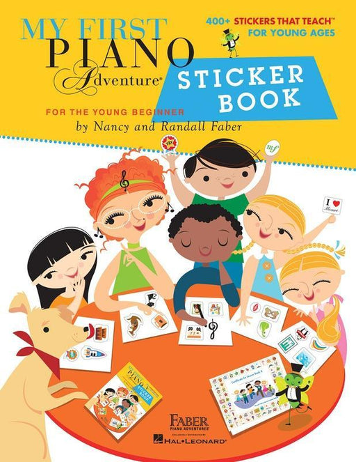 My First Piano Adventure Sticker Book-Piano & Keyboard-Faber Piano Adventures-Engadine Music