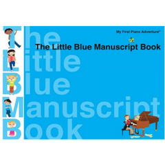 My First Piano Adventure - The Little Blue Manuscript Book-Piano & Keyboard-Faber Piano Adventures-Engadine Music