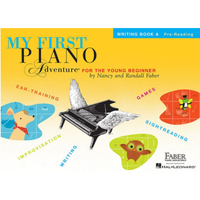 My First Piano Adventure - Writing Book A-Piano & Keyboard-Faber Piano Adventures-Engadine Music