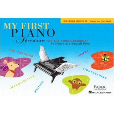 My First Piano Adventure - Writing Book B-Piano & Keyboard-Faber Piano Adventures-Engadine Music