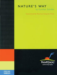 Nature's Way, Gunther Schuller Concert Band Grade 5-Concert Band-American Composers Forum-Engadine Music