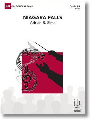 Niagara Falls, Adrian B. Sims Concert Band Grade 3.5-Concert Band-FJH Music Company-Engadine Music