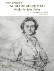 Nicolo Paganini - Works for Solo Violin