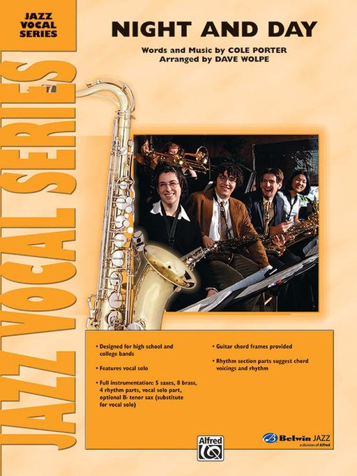 Night and Day, Cole Porter Arr. Dave Wolpe Stage Band Grade 3.5-stage band-Alfred-Engadine Music