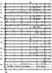 Night in the Tropics, Gottschalk Arr. Mark Williams Concert Band Chart Grade 4