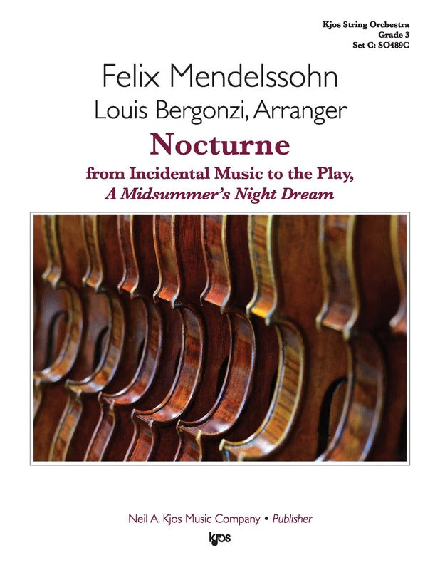 Nocturne from Incidental Music to the Play A Midsummer's Night Dream, Op. 61 - SO Grade 3
