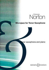 Norton - Microjazz for Tenor Saxophone-Woodwind-Boosey & Hawkes-Engadine Music