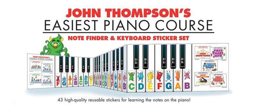 Note Finder & Keyboard Sticker Set-Piano & Keyboard-Willis Music-Engadine Music