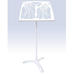 Noteworthy Celtic Cross White Music Stand