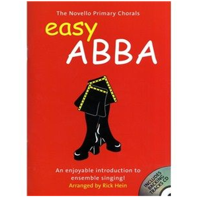 Novello Primary Chorals Unison/2 part - Easy Abba Book/CD-Choral-Novello-Engadine Music