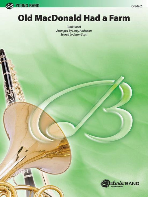 Old MacDonald Had a Farm, Arr. Leroy Anderson Concert Band Chart Grade 2-Concert Band Chart-Alfred-Engadine Music