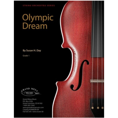 Olympic Dream, Susan Day String Orchestra Grade 1-String Orchestra-Grand Mesa Music-Engadine Music