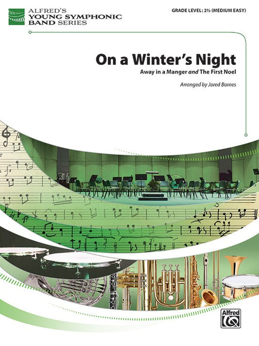 On a Winter's Night, Concert Band, Grade 2.5