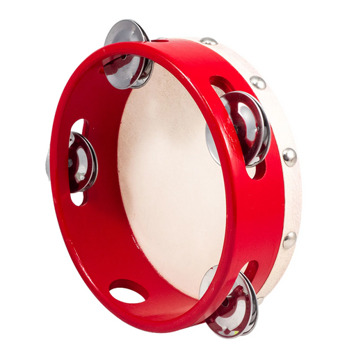 OneTribe Red 6" Tambourine