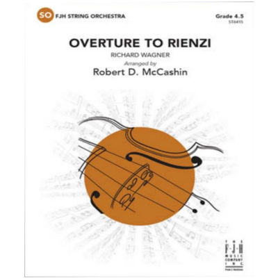 Overture to Rienzi, Wagner Arr. Robert D. McCashin String Orchestra Grade 4.5-String Orchestra-FJH Music Company-Engadine Music