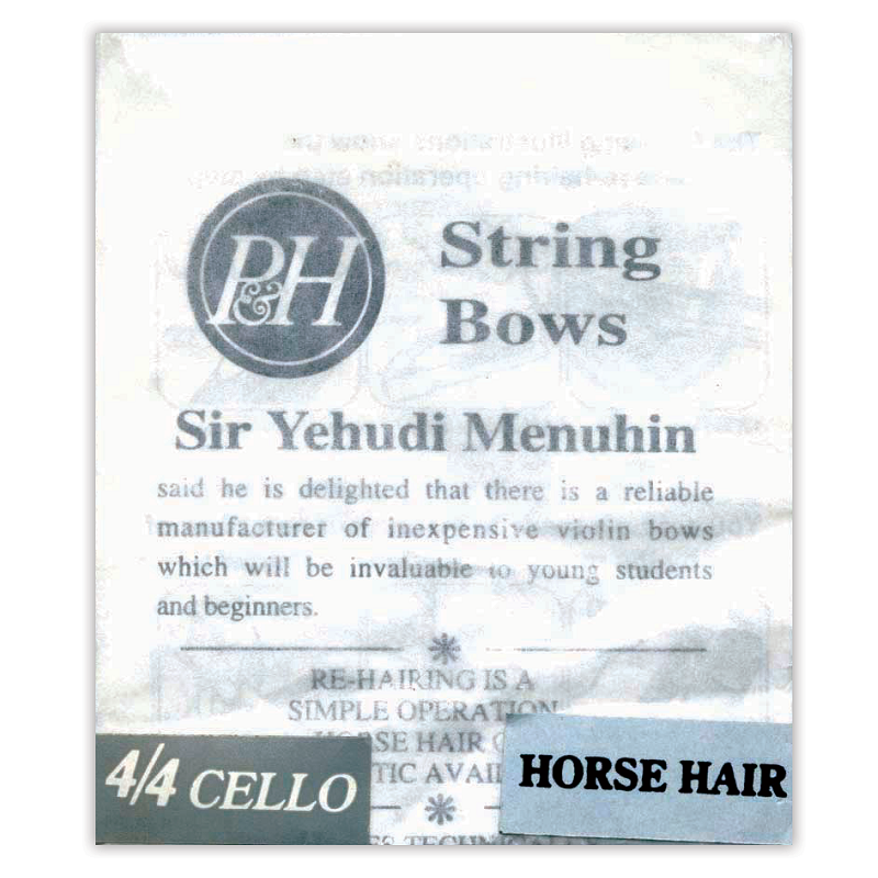 P&H London Cello Bow Hair