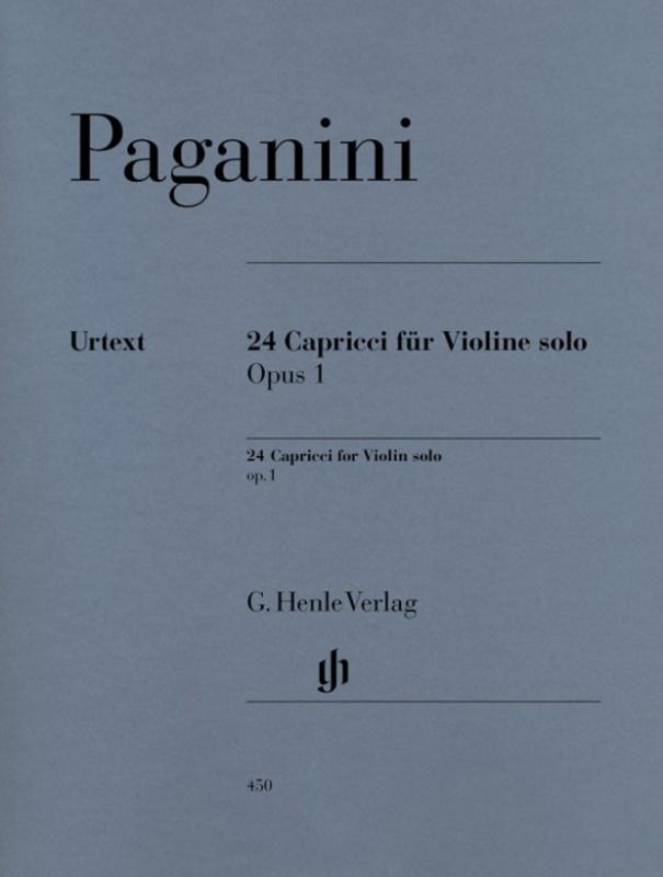 Paganini - 24 Caprices Op. 1, Violin