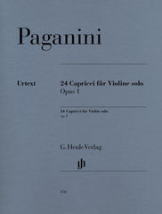 Paganini - 24 Caprices Op. 1, Violin