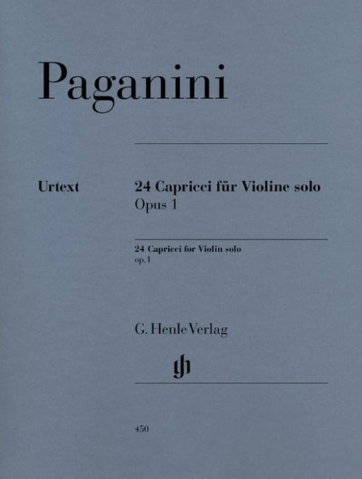 Paganini - 24 Caprices Op. 1, Violin