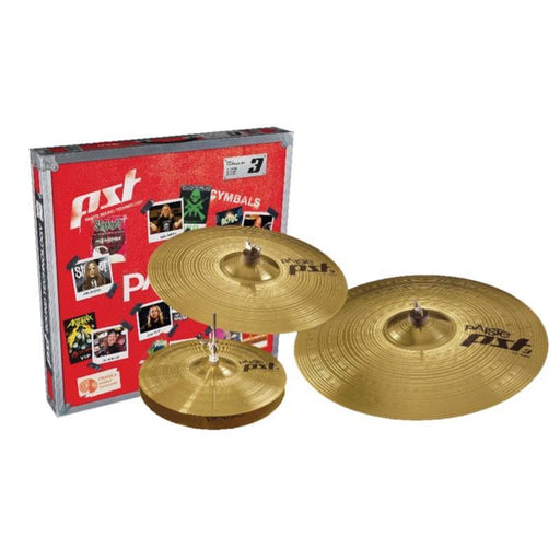 Paiste Cymbal Pack PST3 14/18/20 Inch-Cymbals-Paiste-Engadine Music