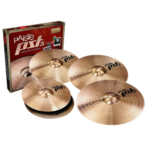 Paiste Cymbal Set PST5 Cymbal Pack 14", 16", 18", 20"