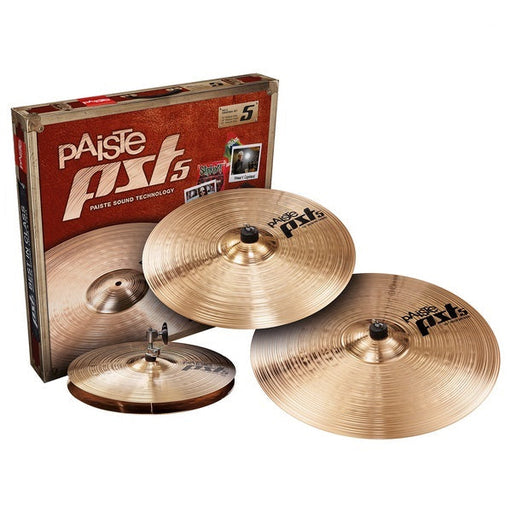 Paiste PST5 Universal Cymbal Pack 14", 16", 20"